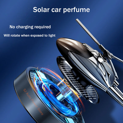 Helicopter Solar Car Air Freshener