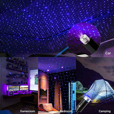 Car Roof Room Roof tar Night Light Projector