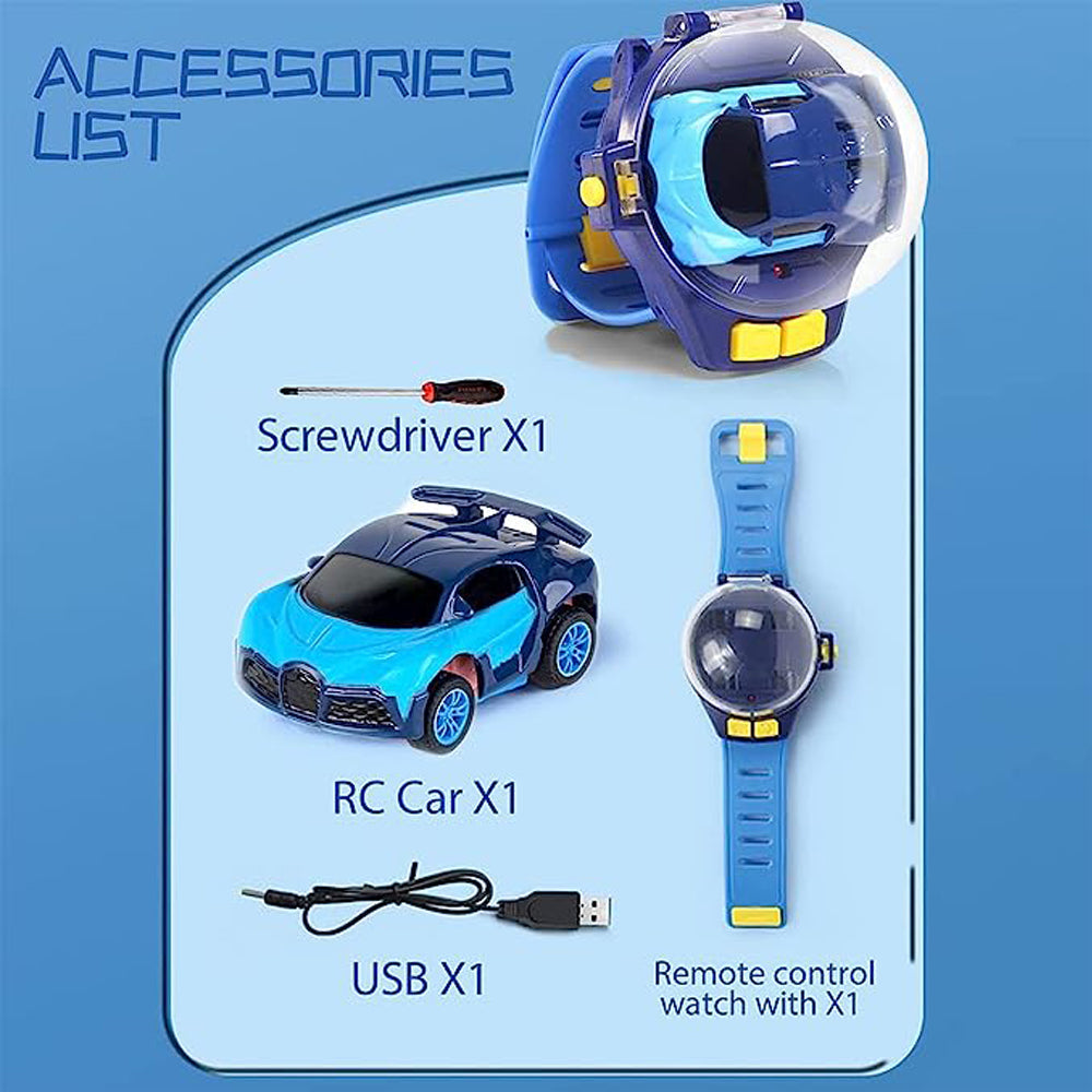 Kids' Rechargeable RC Car Watch