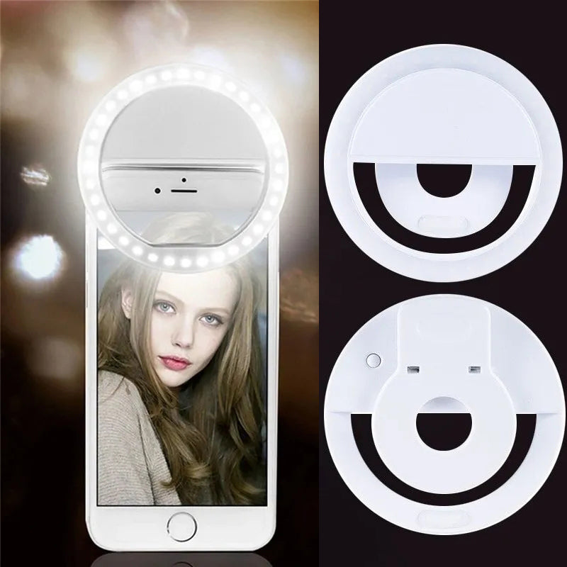 Selfie Ring Light With LED Camera